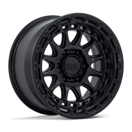 KMC KM556 CRUX 17x8.5 Blackout Wheel with 6x135 Bolt Pattern and +0 Offset