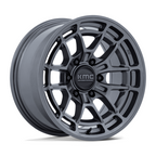 KMC KM732 Archer 17x8.5 Inch Gloss Anthracite Wheel with 6x139.7 Bolt Pattern and 0 Offset
