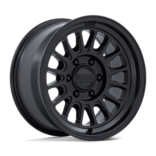 KMC Impact FFT 17x8.5 Matte Black Wheel with 6x139.7 Bolt Pattern and +25 Offset