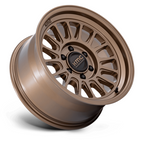 KMC KM733 Impact FFT 18x9 Matte Bronze Wheel with 8x170 Bolt Pattern and +18 Offset