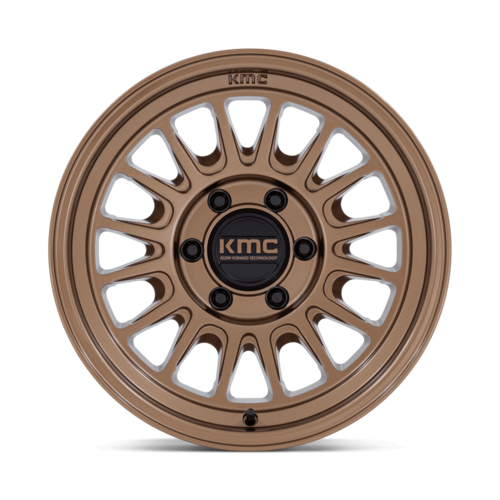 KMC KM733 Impact FFT 18x9 Matte Bronze Wheel with 8x170 Bolt Pattern and +18 Offset