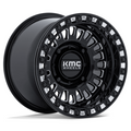 KMC Powersports KS242 AZTEC UTV Beadlock Wheel - 15x8 inch, 4x156 Bolt Pattern, Gloss Black Milled Finish