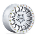 KMC Powersports Impact UTV Beadlock Wheel – 15x7 Inch, 4x156 Bolt Pattern, +10 Offset, Machined Finish