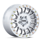 KMC Powersports Impact UTV Beadlock Wheel – 15x7 Inch, 4x156 Bolt Pattern, +10 Offset, Machined Finish
