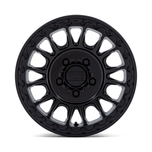 KMC Powersports KS239 Impact UTV Beadlock Wheel 15x7 Satin Black with 4x156 Bolt Pattern and +10 Offset