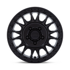 KMC Powersports KS239 Impact UTV Beadlock Wheel - Satin Black Finish, 15x7 Inch, 6x139.7 Bolt Pattern, +10 Offset