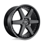 Niche 1PC M192 Altair 22x10 Gloss and Matte Black Wheel with 5x127 Bolt Pattern and +35 Offset