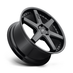 Niche 1PC M192 ALTAIR 18x8.5 Black Matte and Gloss Finish Wheel with 5x120 Bolt Pattern and +35 Offset