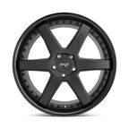 Niche 1PC M192 Altair 22x10 Gloss and Matte Black Wheel with 5x127 Bolt Pattern and +35 Offset