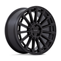 Niche 1PC M274 Amalfi 20x9 Matte Black Wheel with 5x108 Bolt Pattern and +38 Offset