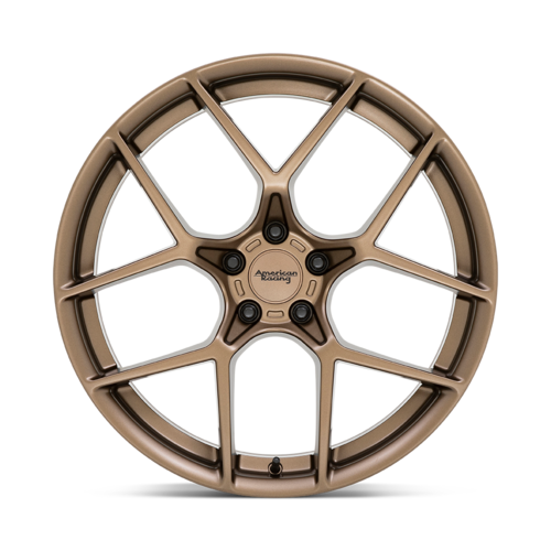 American Racing AR924 Crossfire 20x9 Matte Bronze Wheel with 5x115 Bolt Pattern and 72.56 Center Bore