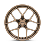American Racing AR924 Crossfire 20x9 Matte Bronze Wheel with 5x115 Bolt Pattern and 72.56 Center Bore
