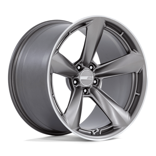 American Racing TTF 20x11 Matte Anthracite with Machined Lip Wheel - 5x115 Bolt Pattern, -6 Offset