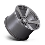 American Racing TTF 20x12 Matte Anthracite with Machined Lip Wheel (Part AR946AD20121506)