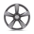 American Racing TTF 20x11 Matte Anthracite with Machined Lip Wheel - 5x115 Bolt Pattern, -6 Offset
