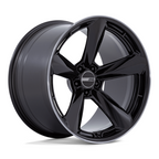 American Racing TTF 20x11 Gloss Black with Double Dark Tint Lip Wheel - 5x114.3 Bolt Pattern +50 Offset