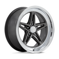 American Racing Vintage VN514 Groove 20x10 Anthracite with Diamond Cut Lip, 5x127 Bolt Pattern, -20 Offset, 78.10 Center Bore