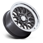 American Racing Vintage VN516 G-FORCE 17x7 Matte Anthracite with Diamond Cut Lip Wheel
