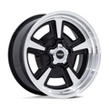 American Racing Vintage VN517 Marauder 22x9 inch Gloss Black Machined with Diamond Cut Lip Wheel