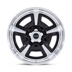 American Racing Vintage VN517 Marauder 22x9 inch Gloss Black Machined with Diamond Cut Lip Wheel