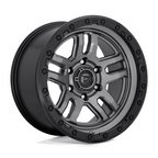 Fuel 1PC D701 Ammo 18x9 Matte Gunmetal Black Bead Ring Wheel - 6x139.7 Bolt Pattern, -12 Offset