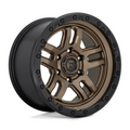 Fuel 1PC D702 Ammo 17x9 Inch Matte Bronze Black Bead Ring Wheel with 5x127 Bolt Pattern and 71.50mm Center Bore