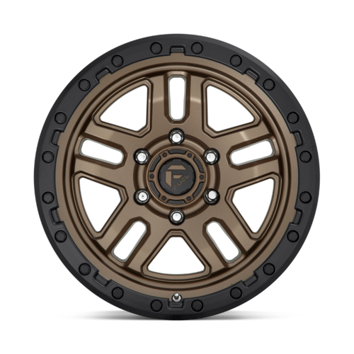 Fuel 1PC D702 Ammo 18x9 Matte Bronze Black Bead Ring Wheel