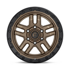 Fuel 1PC D702 Ammo 17x9 Matte Bronze Black Bead Ring Wheel with 5x127 Bolt Pattern and -12 Offset