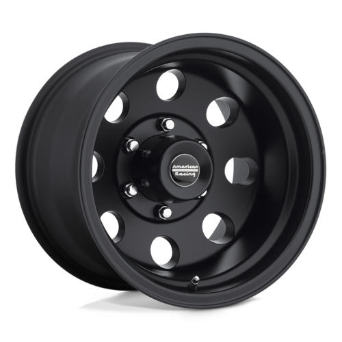 American Racing AR172 Baja 16x8 Satin Black Wheel with 5x127 Bolt Pattern and 83.06mm Center Bore
