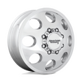 American Racing AR204 Baja Dually 17x6 Polished Wheel with 8x165.1 Bolt Pattern and 121.50 Center Bore