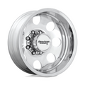 American Racing AR204 Baja Dually 16x6 Polished Wheel with 8x165.1 Bolt Pattern and -134 Offset