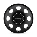American Racing AR204 Baja Dually 17x6.5 Satin Black Wheel with 8x210 Bolt Pattern and +111 Offset
