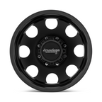 American Racing AR204 Baja Dually 17x6.5 Satin Black Wheel with 8x210 Bolt Pattern and -140 Offset