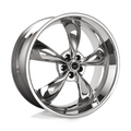 American Racing AR605 Torq Thrust M 17x9 Chrome Wheel with 5x114.3 Bolt Pattern and +24mm Offset