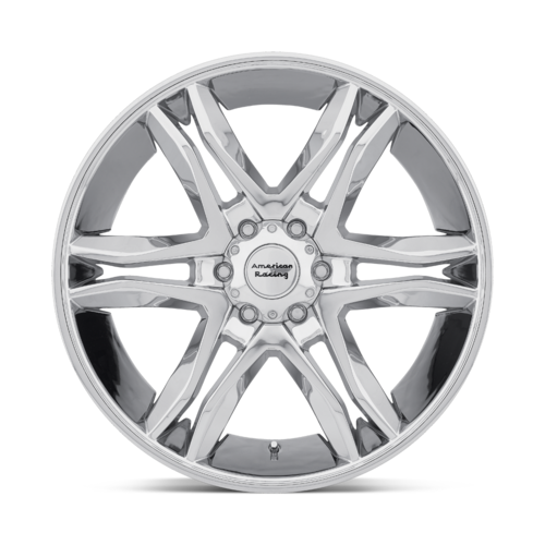 American Racing AR893 Mainline 17x8 Chrome Wheel with 6x139.7 Bolt Pattern and +25mm Offset