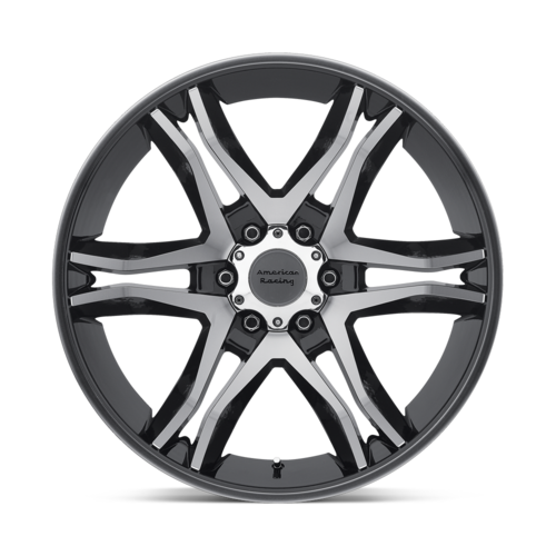 American Racing AR893 Mainline 20x8.5 Gloss Black Machined Wheel with 5x114.3 Bolt Pattern and +35 Offset