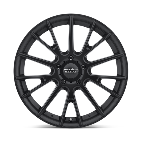 American Racing AR904 17x7 Satin Black Wheel with 5x114.3 Bolt Pattern and 72.56mm Center Bore