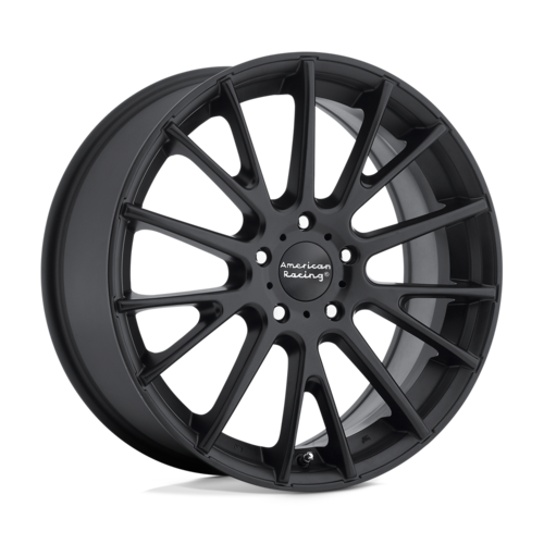 American Racing AR904 18-Inch Satin Black Alloy Wheel with 5x114.3 Bolt Pattern and 45mm Offset