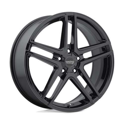 American Racing AR907 16x7 Gloss Black Alloy Wheel with 5x115 Bolt Pattern and 40mm Offset