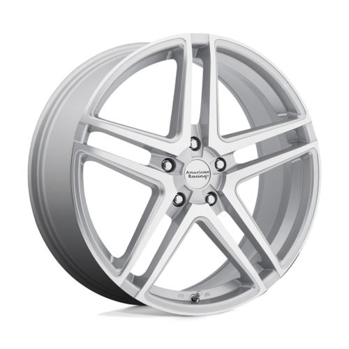American Racing AR907 18x8 Silver Machined Wheel with 5x114.3 Bolt Pattern and 40mm Offset