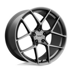 American Racing AR924 Crossfire 18x8.5 Inch Graphite Alloy Wheel with 5x120.65 Bolt Pattern and 50mm Offset