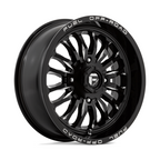 Fuel UTV ARC 20x7 Gloss Black Milled Wheel - 4x156 Bolt Pattern, +13 Offset