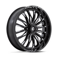 Fuel UTV D821 ARC 24-Inch Gloss Black Milled Off-Road Wheel with 4x137 Bolt Pattern and 13mm Offset