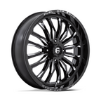 Fuel UTV D821 ARC 24-Inch Gloss Black Milled Off-Road Wheel with 4x137 Bolt Pattern and 13mm Offset