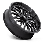 Fuel UTV ARC Off-Road Wheel 24x7 Gloss Black Milled - 4x156 Bolt Pattern, 13mm Offset