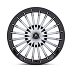 Asanti Black AB048 Viceroy 20x10.5 Inch Gloss Black Machined Wheel with 5x108/112 Bolt Pattern and +45 Offset