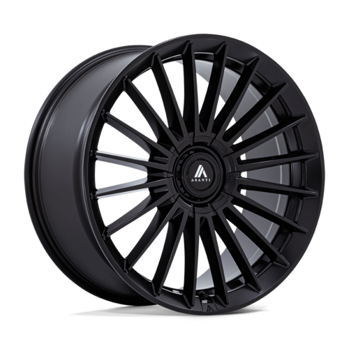 Asanti Black AB048 VICEROY 20x9 Matte Black Wheel with 5x115/120 Bolt Pattern and +15 Offset