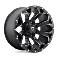 Fuel 1PC D546 Assault 17x9 Matte Black Milled Wheel with 5x114.3/127 Bolt Pattern and 78.10 Center Bore