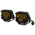 Morimoto Offroad 4BANGER V1 HXB PODS Yellow Sport Set (Part BAF008)