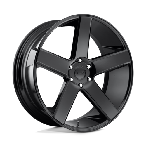 DUB 1PC S216 Baller 20x9.5 Inch Gloss Black Wheel with 5x127 Bolt Pattern and +30 Offset